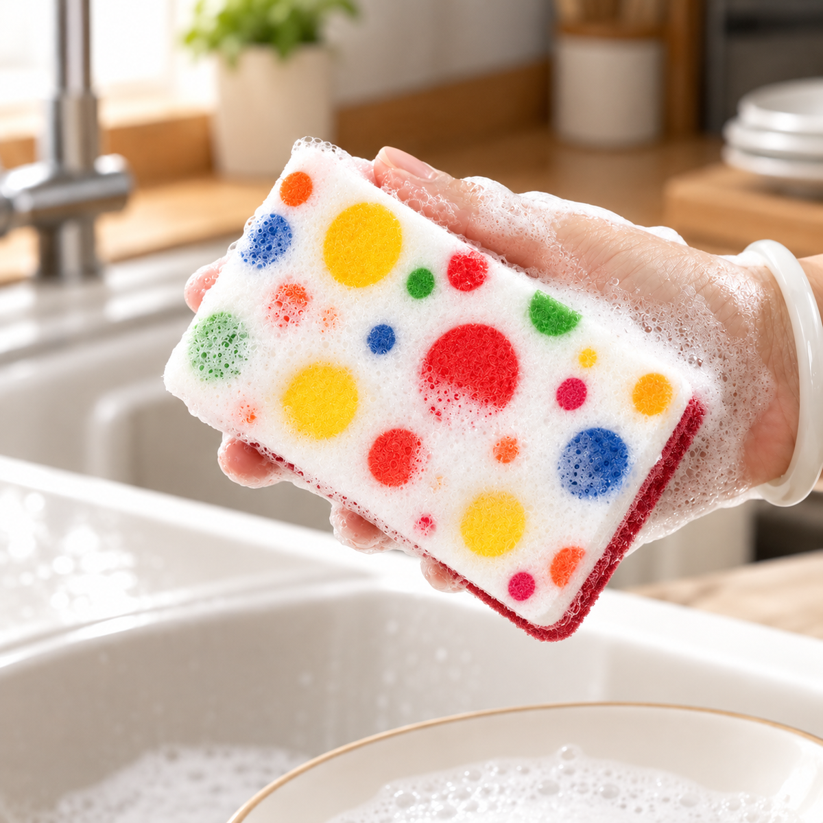 Soft Absorbent Cleaning Sponge