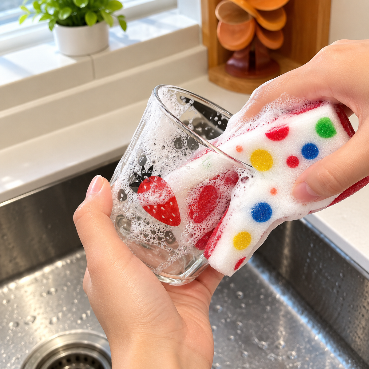 Soft Absorbent Cleaning Sponge