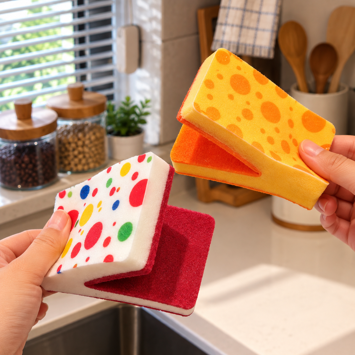 Soft Absorbent Cleaning Sponge