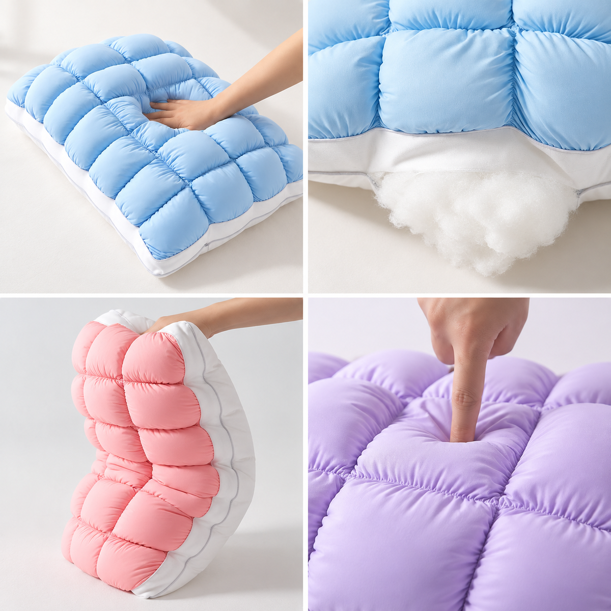 Soft Puffy Comfort Pillow