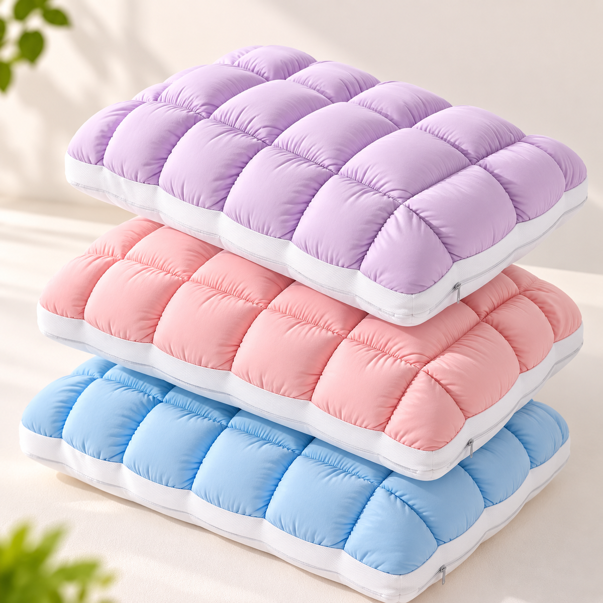 Soft Puffy Comfort Pillow
