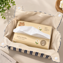 Stylish Striped Tissue Organizer
