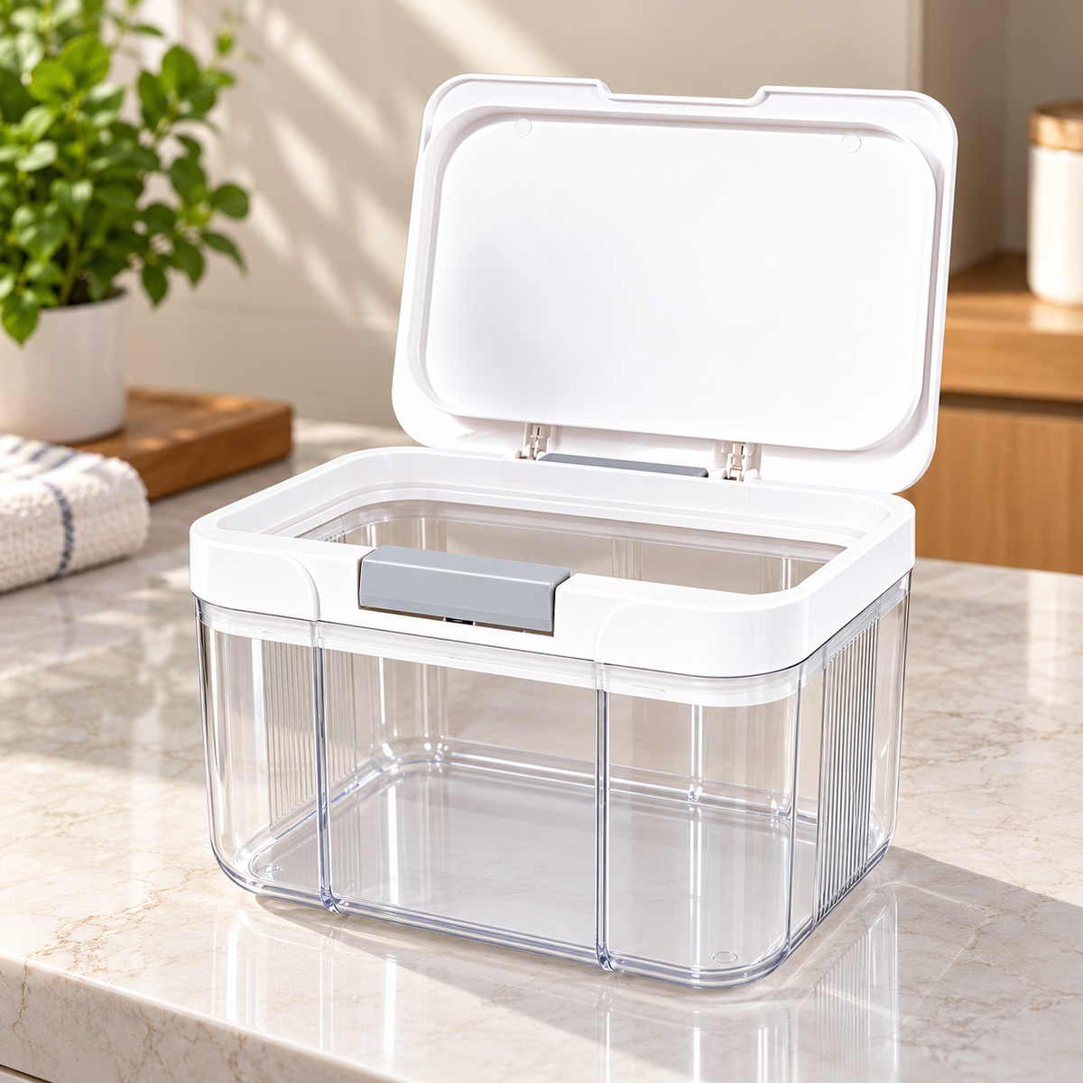 Stylish Laundry Detergent Storage Box