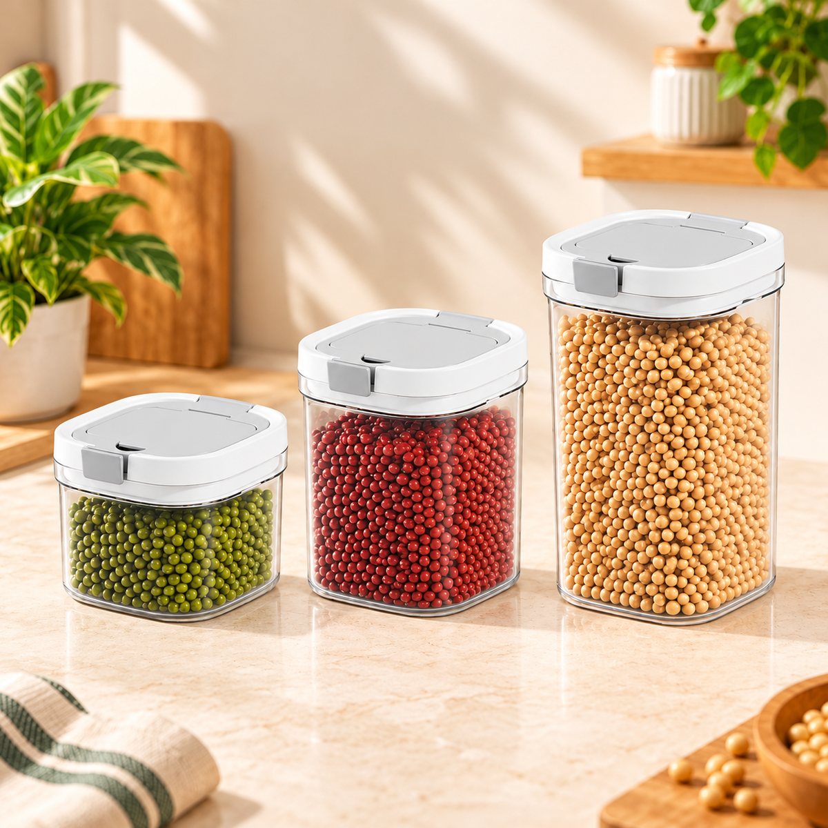 Multipurpose Kitchen Storage Containers