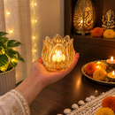 Beautiful Tulip Flower Diya