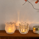 Beautiful Tulip Flower Diya