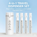 4 In 1 Travel Toiletry Dispenser Bottle