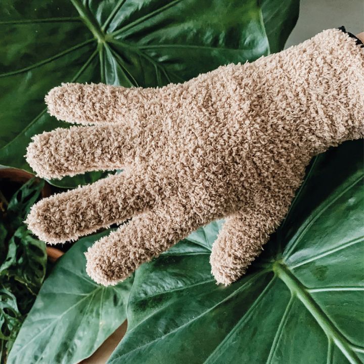 Plant Leaf Cleaning Gloves