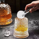 Premium Rotating Base Whiskey Glass