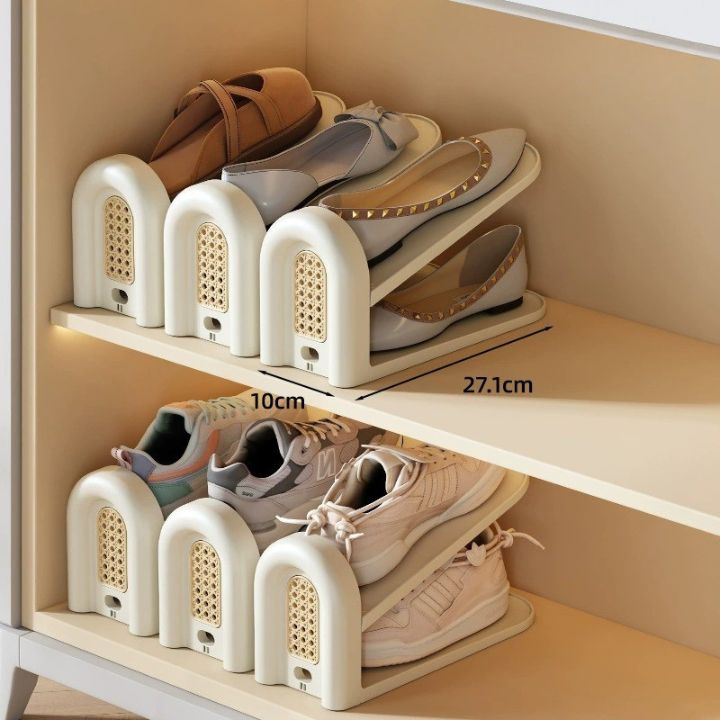 Double Deck Shoe Organizer
