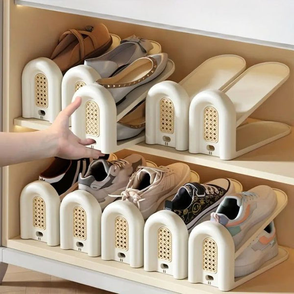 Double Deck Shoe Organizer