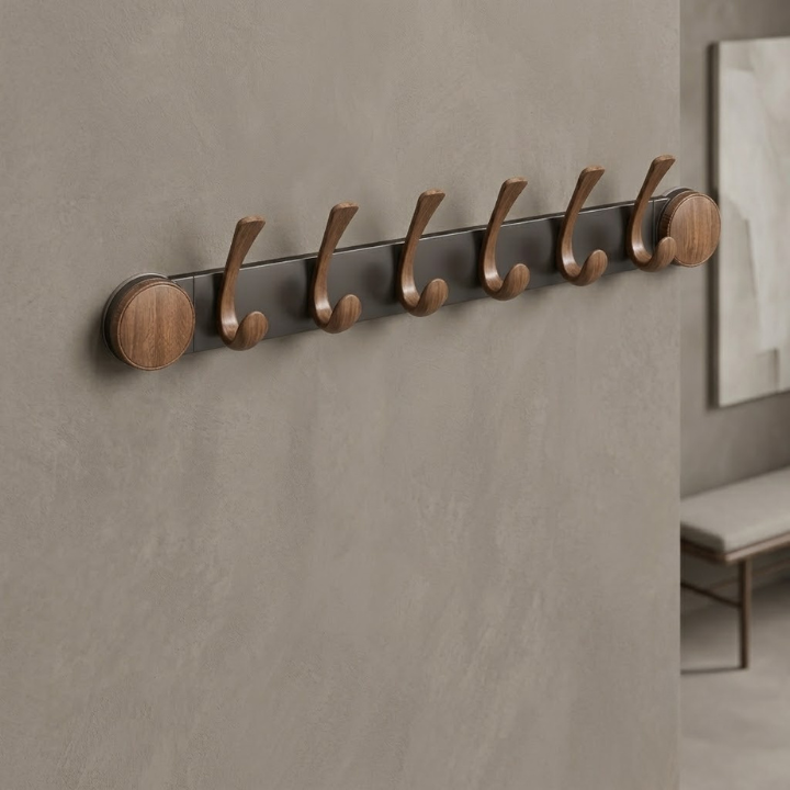 Modern Multi Hook Wall Organizer