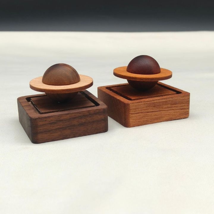 Planet Shaped Wooden Air Freshener