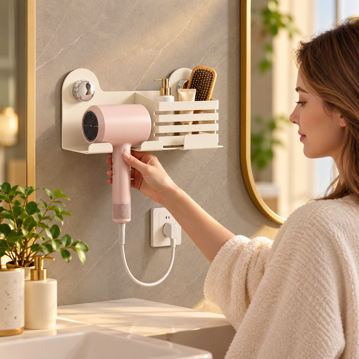 Stylish Bathroom Accessories Holder