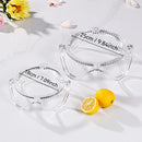 Crystal Curve Pot Base Stand