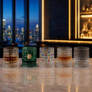 Rotating Base Whisky Glasses Bar Collection