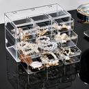 Transparent Jewellery Organizer Case
