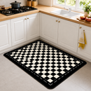 Classic Chessboard Floor Mat
