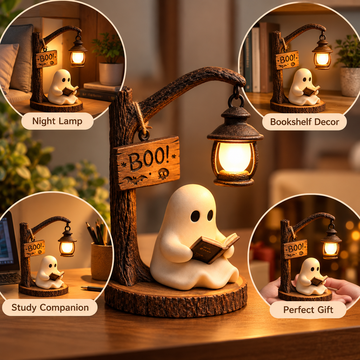 Ghosty Glow LED Lamp