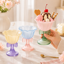 Pastel Color Flower Dessert Cup