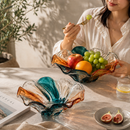 Crystal Wave Serving Bowl