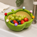 Elegant Apple Ceramic Serving Bowl