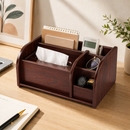 Wooden Desk Organizer Stand