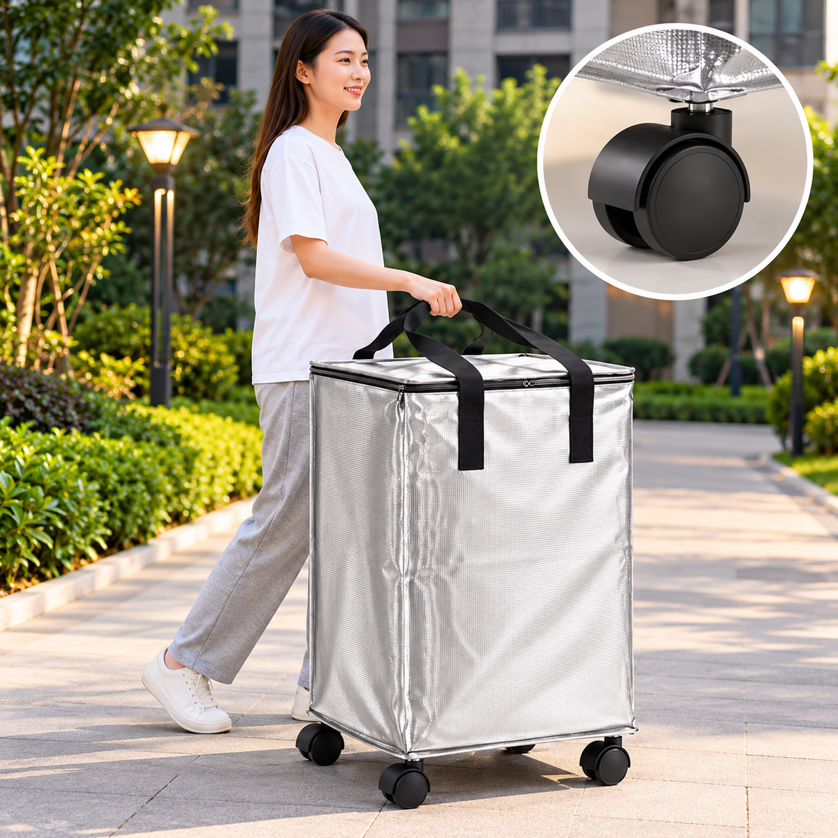 Large Size Storage Bag with Wheels