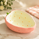 Cute Strawberry Style Serving Bowl