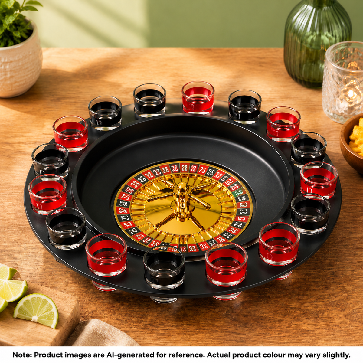 Spin & Sip Roulette Game Set