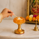 Premium Lotus Design Candle Holder