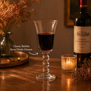 Classic Bubble Stem Drink Glasses