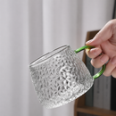 Diamond Texture Glass Mug
