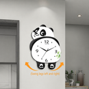 Cute Panda Swing Wall Clock 39*30