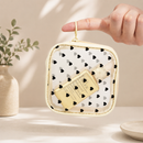 HeartPrint Mini Travel Makeup Bag