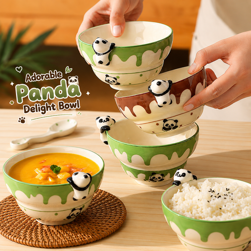 Adorable Panda Delight Bowl
