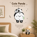 Cute Panda Swing Wall Clock 39*30