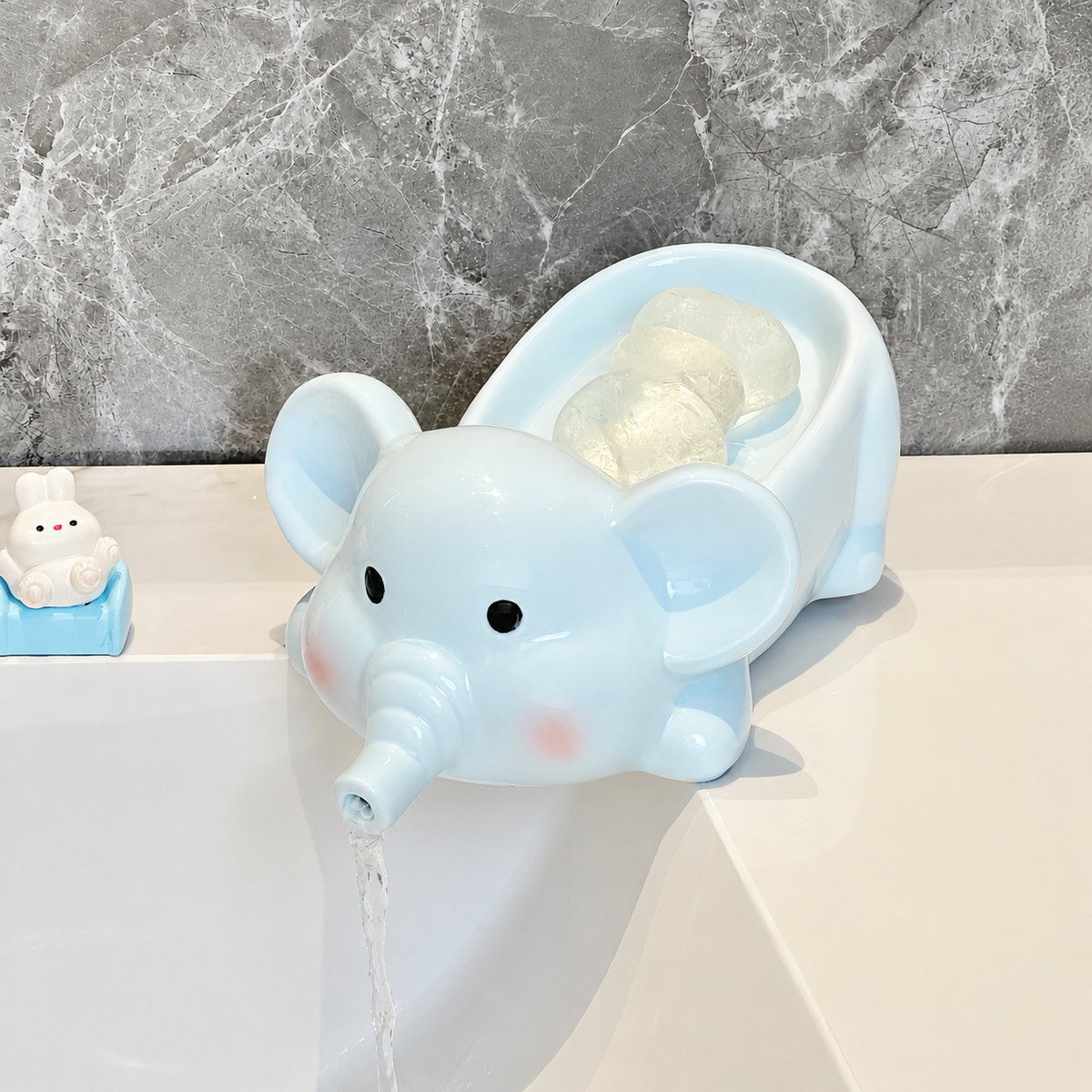 Trunky Elephant Soap Drainig Tray