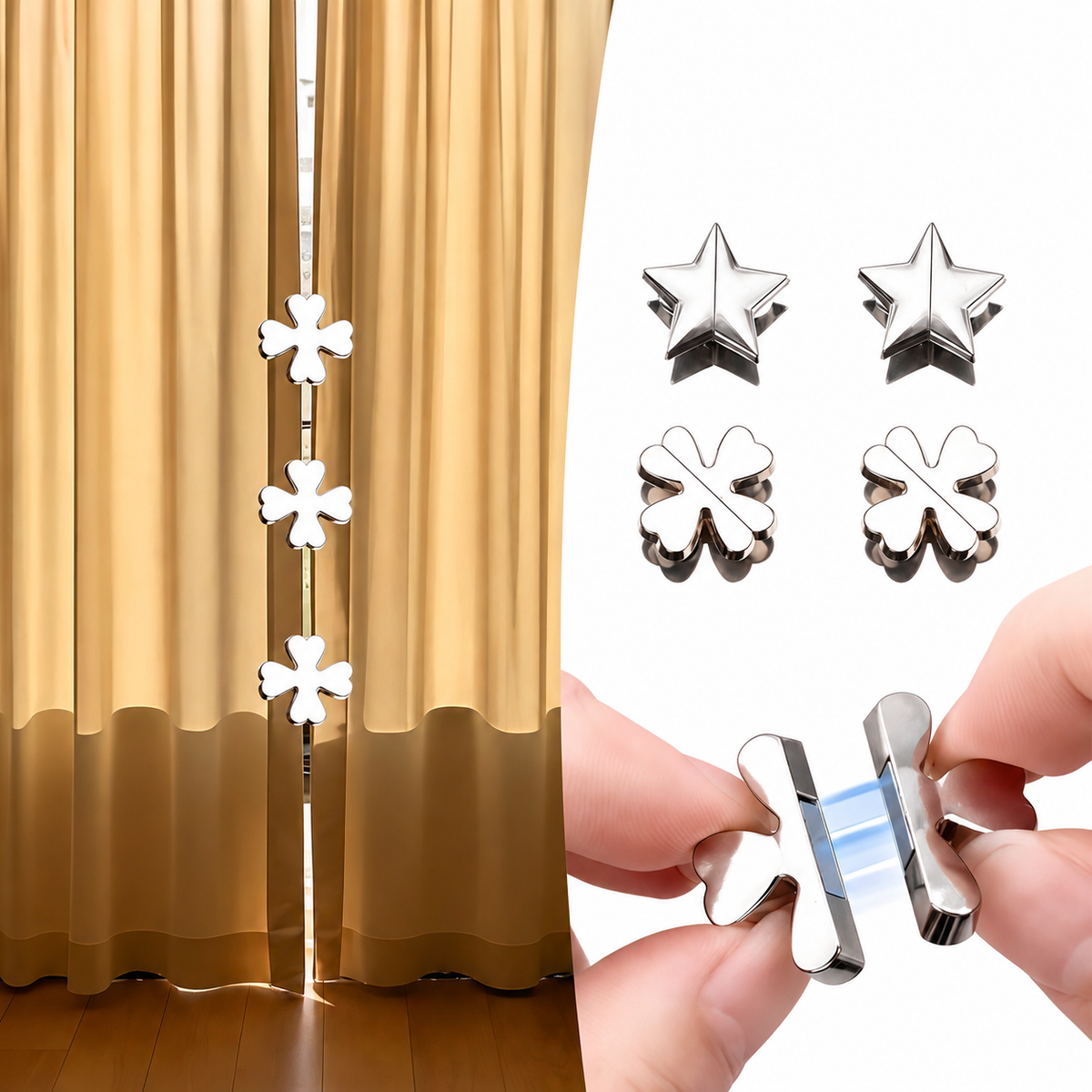 HomeStyle Curtain Lock Clip
