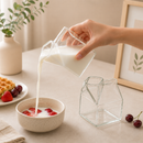 Aesthetic Milk Carton Glass Cup