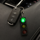 Traffic Light Keychain Charm