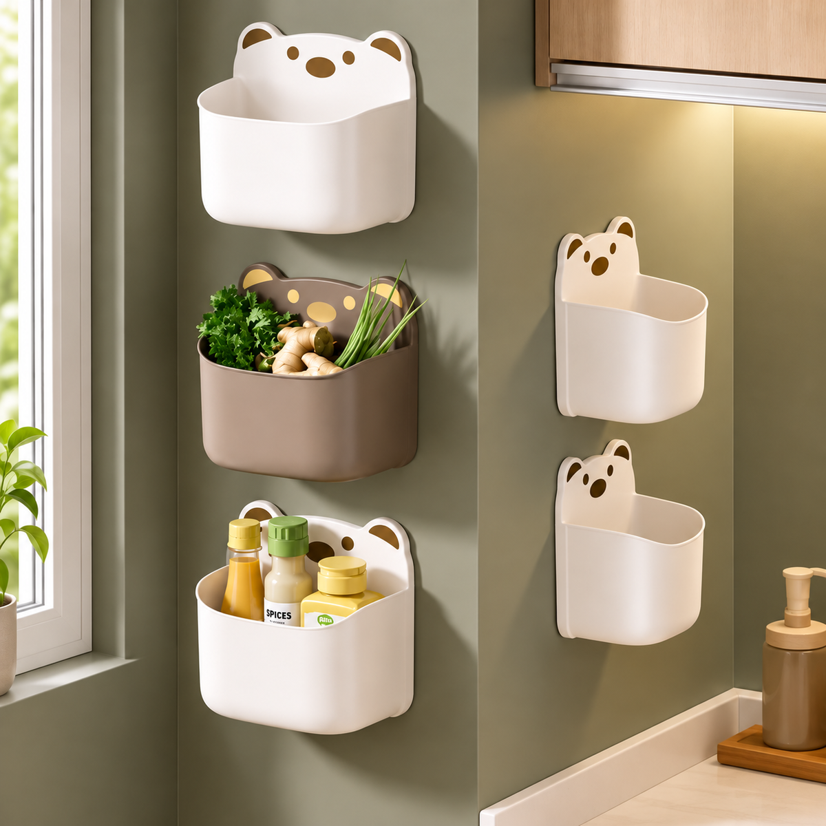 Cute Bear Multipurpose Storage Box