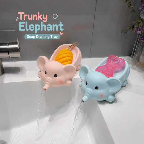 Trunky Elephant Soap Drainig Tray