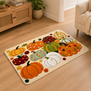 Autumn Pumpkin Welcome Door Mat