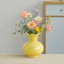 Pomegranate Floral Accent Vase