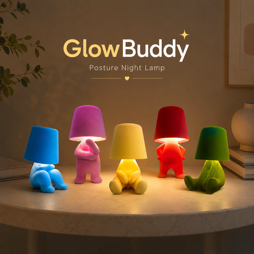 GlowBuddy Posture Night Lamp