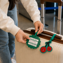 Stylish & Secure Luggage ID Tags