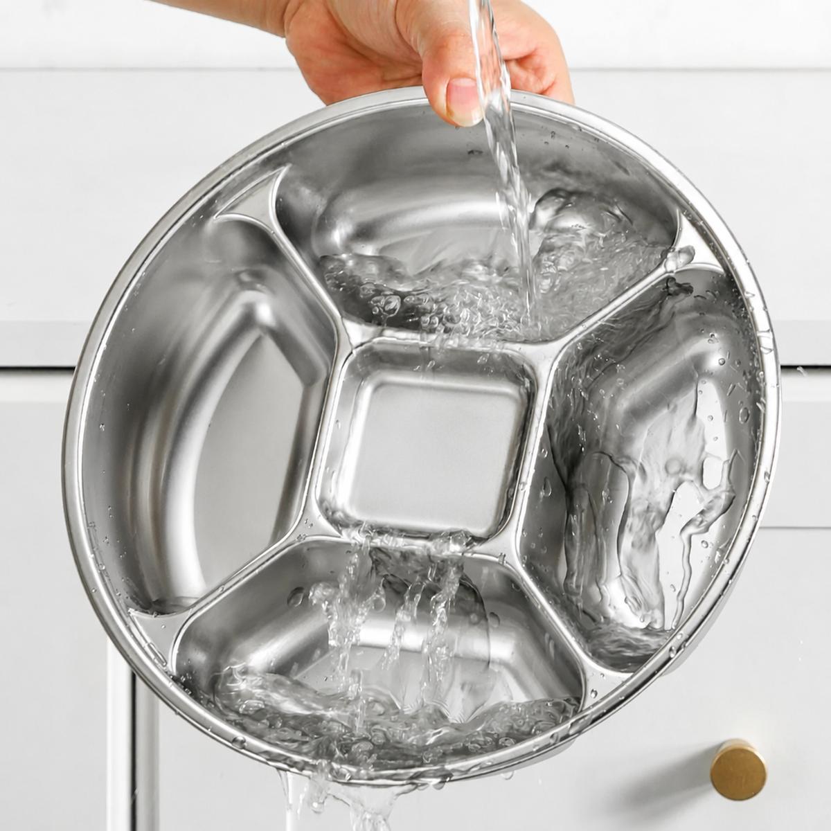 Multi Section Kitchen preparation Tray