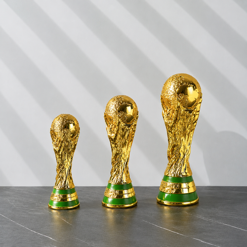 Iconic Victory Football Trophy Decor