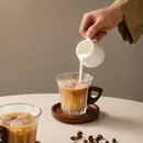 Premium Café Glass Cup Set